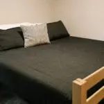 Bedroom with queen bed