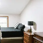 Second bedroom on 2nd floor with King bed