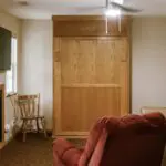 Living area with Murphy bed